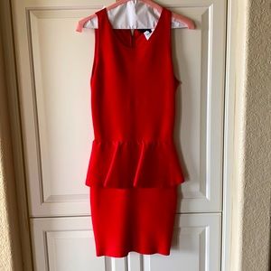 BCBG red dress